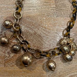 Nice faux tortoise shell necklace